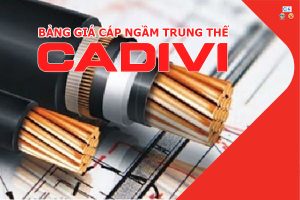 Bảng Giá CADIVI: Cáp Ngầm Trung Thế 24kV