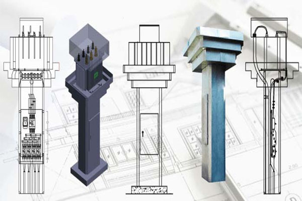 Bản vẽ trạm biến áp một cột kiểu mới