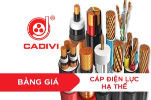 Cập Nhật Giá Cáp Hạ Thế CADIVI - CK Cao