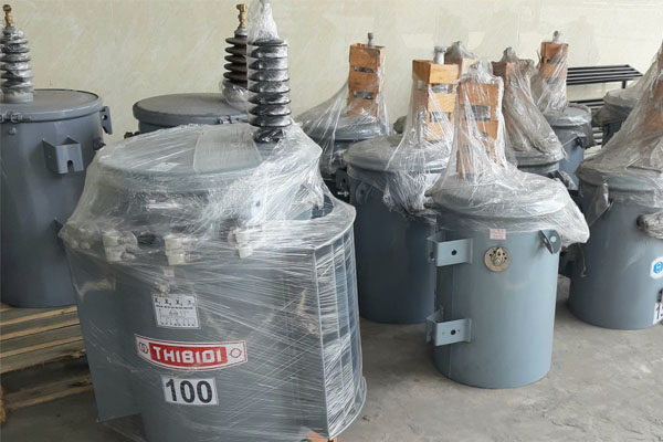 Cung cấp máy biến áp dầu 1 pha THIBIDI lõi tole Silic cho công trình Bình Dương