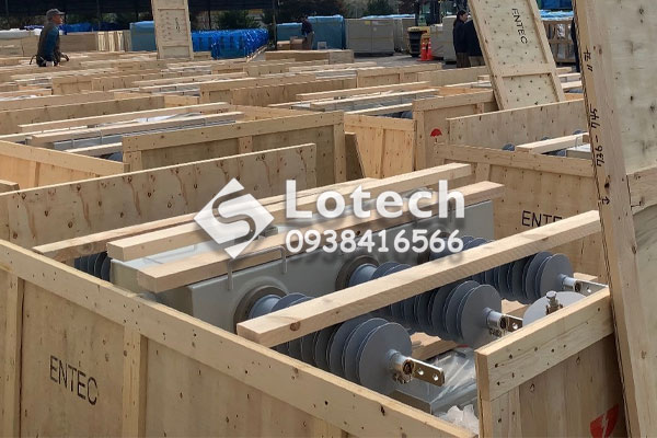 LBS ENTEC Korea đóng gói chuẩn bị xuất xưởng