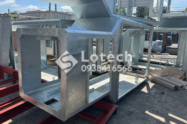 Trạm trụ thép dày 5mm