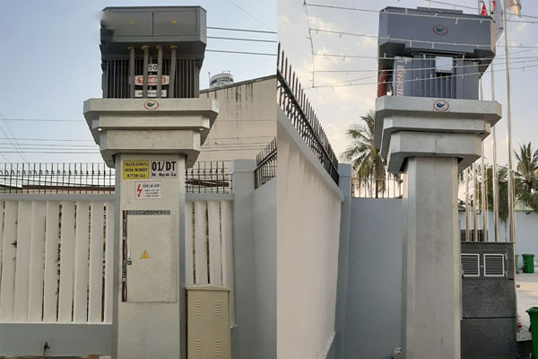 tram-bien-ap-kieu-tru-thep-don-than-250kva-tram-bien-ap-1-cot-kieu-moi-2 Trạm biến áp 250kVA lắp trên trụ thép đơn thân