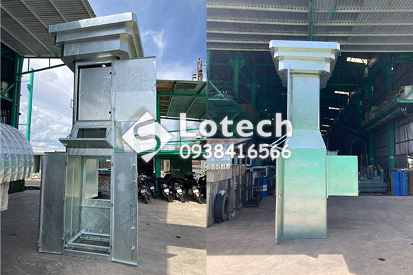 Thân trụ đỡ máy biến áp 1 cột kiểu mới