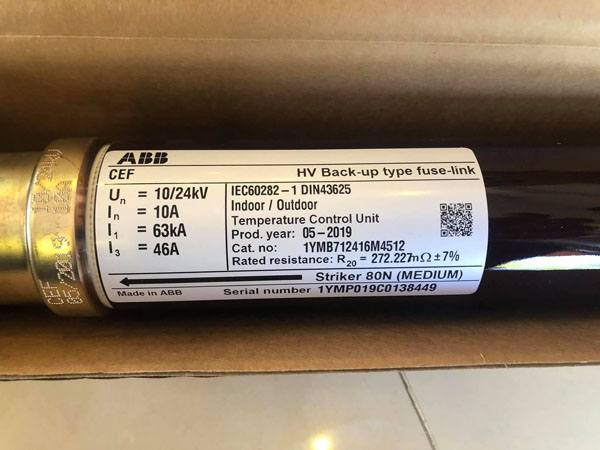 Cầu chì ống trung thế 10A ABB