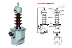 Biến áp đo lường ngâm dầu TU trung thế EMIC