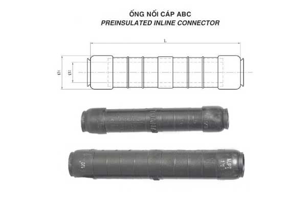 Ống Nối Bọc Cách Điện MJPT - Ống Nối ABC Giá Tốt
