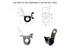 Kẹp Treo Cáp Điện - Cáp Vặn Xoắn - Kẹp Cáp Treo ABC