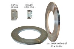 Báo Giá Đai Thép Không Gỉ + Khóa Đai, Dây Đai Inox Giá Tốt