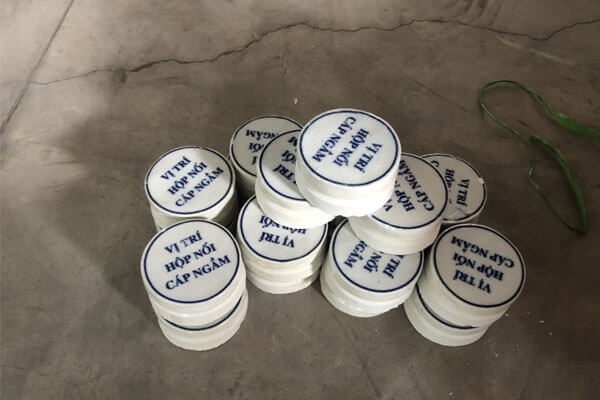 Mốc Báo Hiệu Cáp Ngầm - Vị Trí Hộp Nối