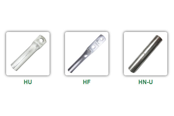 Ống Nối - Đầu Cos Đồng Cho Cáp Có Lõi Nén: HU, HF, HN-U