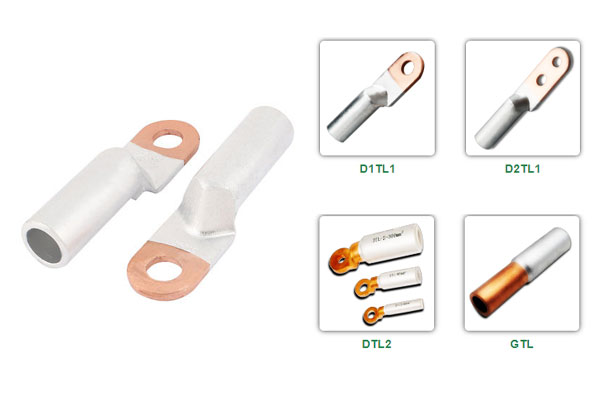 Đầu Cốt Đồng Nhôm 2 Lỗ, 1 Lỗ