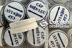 Mốc Sứ Báo Cáp Điện Lực Chôn Ngầm