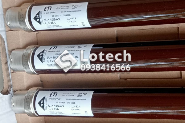 Cầu Chì Ống 25A 24kV 50N 442mm - ETI