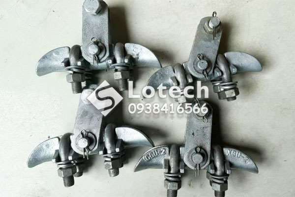 Khóa Đỡ Dây Dẫn Thép Mạ Kẽm CXU - XGU Gulifa