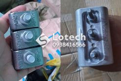 Kẹp Cáp Nhôm 3 Bu Lông - Ghíp Nhôm Giá Tốt