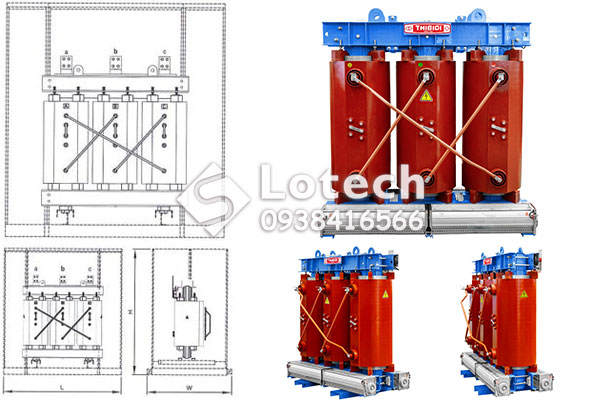 ban-ve-cau-tao-may-bien-ap-kho-thibidi-3-pha-cong-suat-duoi-2500kva-12 Bản vẽ cấu tạo máy biến áp khô THIBIDI