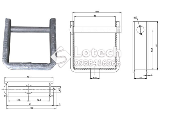 ban-ve-cau-tao-uclevis-khung-do-1-su-ong-chi Bản vẽ cấu tạo Uclevis - khung đỡ 1 sứ ống chỉ