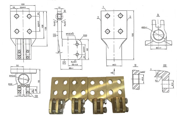 ban-ve-dau-cuc-ha-the-4-lo-may-bien-ap-3-pha Bản vẽ đầu cực hạ thế 4 lỗ máy biến áp 3 pha ngâm dầu