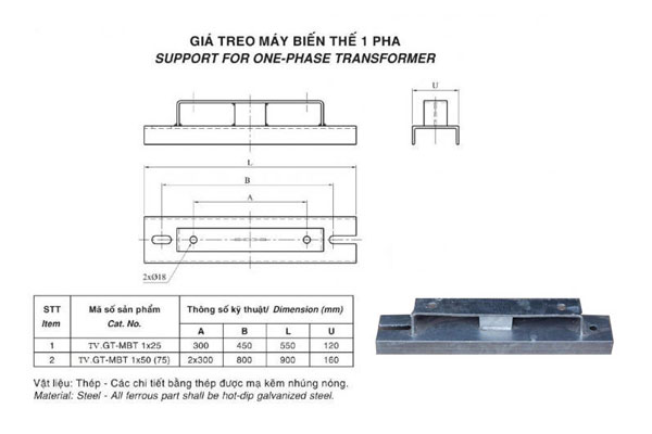 ban-ve-gia-treo-may-bien-ap-1-pha Bản vẽ giá treo máy biến áp 1 pha