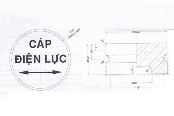 ban-ve-moc-canh-bao-cap-ngam-dien-luc-bang-su Bản vẽ mốc cảnh báo cáp ngầm điện lực bằng sứ