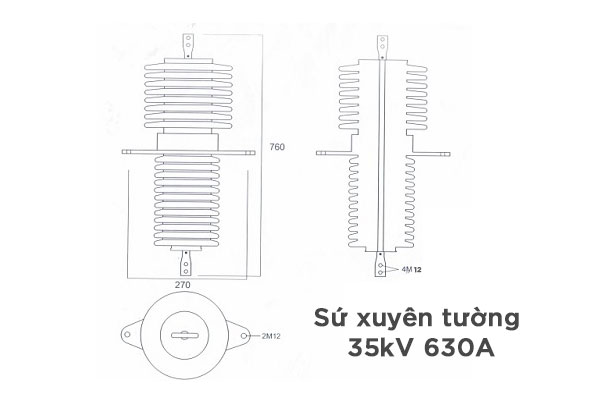 ban-ve-su-xuyen-tuong-35kv-630a-dong-anh Bản vẽ sứ xuyên tường 35kV 630A