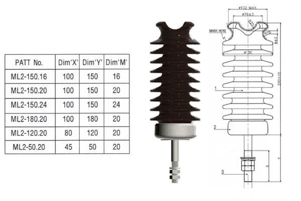 cau-tao-su-dung-line-post-24kv-lpml08-24sp-minh-long-2 Cấu tạo sứ đứng Line Post 24kV LPML08-24SP Minh Long 2