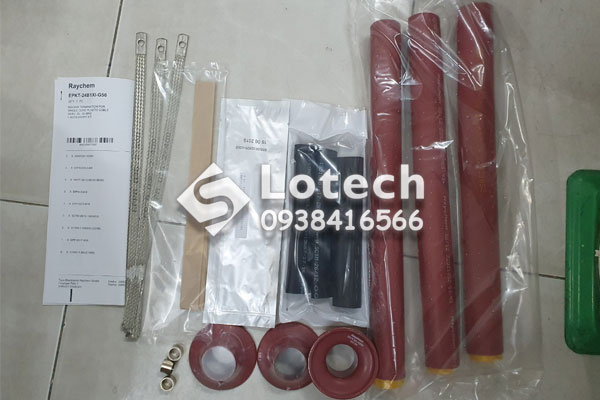 Đầu cáp trung thế Raychem co nhiệt 1 pha trong nhà 24kV