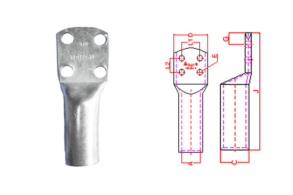 dau-cos-dong-vb Đầu cos đồng 4 lỗ VB