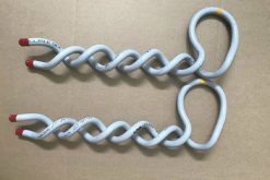 Giáp Buộc Cổ Sứ Đôi Cho Cáp Bọc