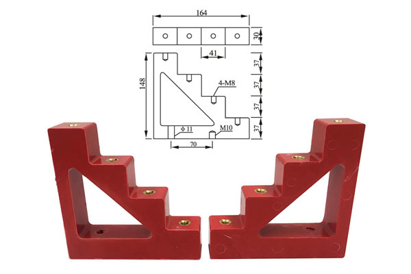 goi-su-do-bac-thang-ct4-40 Gối sứ đỡ thanh cái bậc thang CT4-40