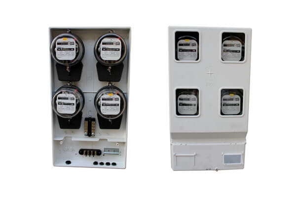 hop-4-cong-to-dien-1-pha-co-khi Hộp 4 công tơ điện 1 pha cơ khí