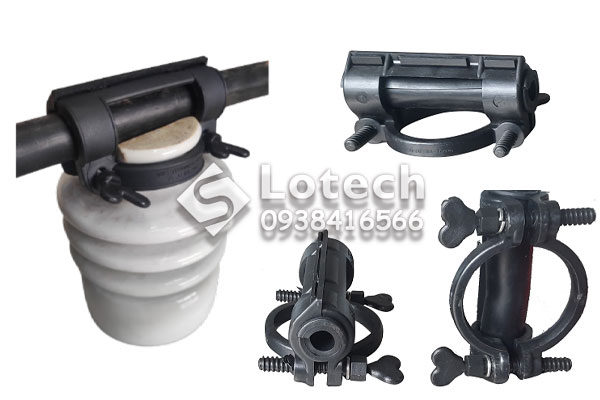Kẹp Cố Định Dây Dẫn Đầu Sứ