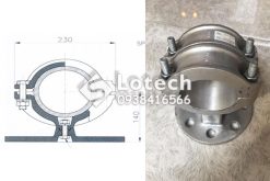 Kẹp Cực Thiết Bị Sứ Đứng 500kV Với Ống