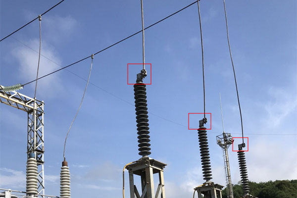 lap-dat-kep-cuc-chong-set-van-110kv-220kv-500kv Lắp đặt kẹp cực chống sét van trạm 110kV, 220kV, 500kV