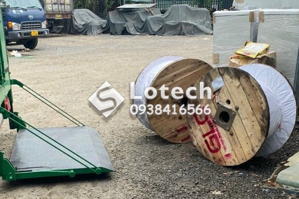 Lotech giao hàng cáp ngầm hạ thế CADIVI cho công trình Cần Thơ
