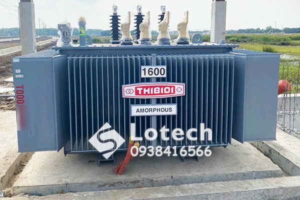 may-bien-ap-thibidi-amorphous-1600kva-lap-dat-ngoai-troi Máy biến áp THIBIDI Amorphous 1600kVA lắp đặt ngoài trời