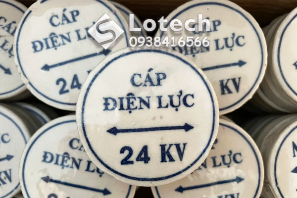moc-su-canh-bao-cap-ngam-trung-the-24kv Mốc sứ cảnh báo cáp ngầm điện lực trung thế 24kV