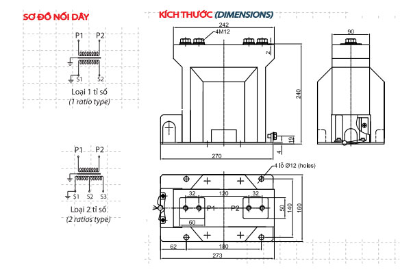 so-do-noi-day-bien-dong-emic-duc-chan-khong-trong-nha-6-15kv-1-mach Sơ đồ nối dây biến dòng EMIC 6-15kV loại đúc chân không 1 mạch trong nhà