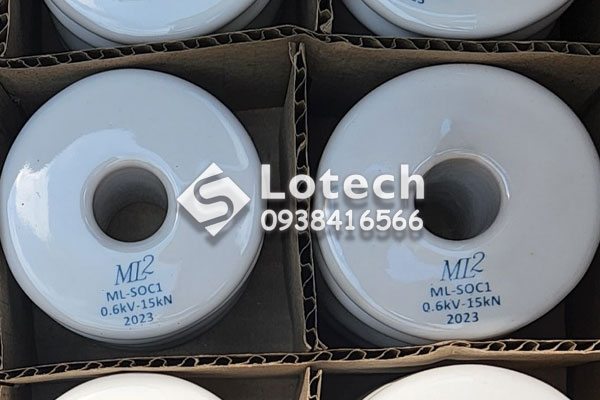 Sứ Cách Điện - Sứ Ống Chỉ Loại Nhỏ Minh Long 2