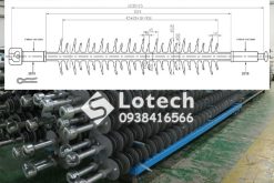 Sứ Treo Polymer 110kV 120kN