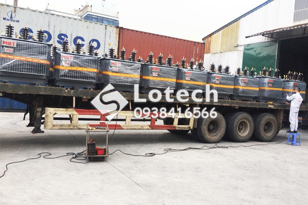 Lô máy biến áp phân phối MBT chuẩn bị xuất xưởng