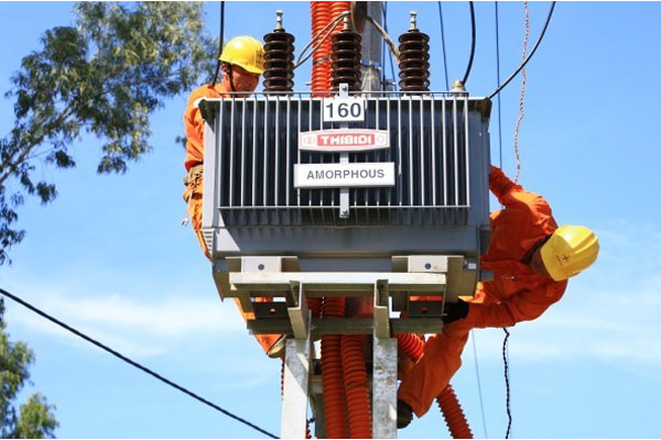 1667793884-nv_ Máy biến áp THIBIDI Amorphous 160kVA lắp đặt trên trạm