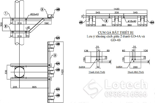 ban-ve-bo-gia-treo-dao-cat-tu-bu-trung-the Bản vẽ bộ giá treo dao cắt tụ bù trung thế
