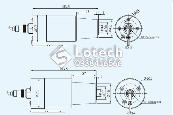 ban-ve-cau-tao-cam-bien-dien-ap-lap-sau-dau-cap-t-plug Bản vẽ cấu tạo cảm biến điện áp lắp sau đầu cáp T-Plug