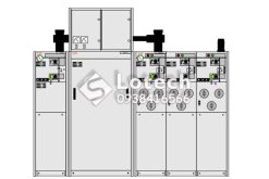 Phụ kiện ghép tủ RMU ABB với bộ kit nối đứng - ngang