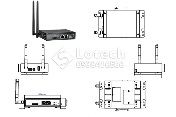 cau-tao-va-kich-thuoc-modem-4g-ew50-etherwan Cấu tạo và kích thước Modem 4G EW50 etherWAN